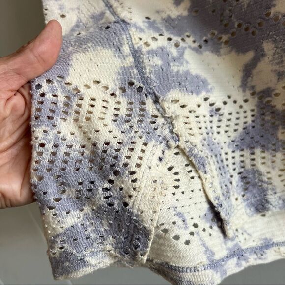 We the Free Tie Dye Eyelet Top - Picture 3 of 10
